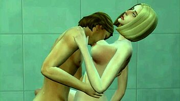 stepbrother bangs stepsister in steamy shower scene