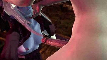 Overlord 3D Shalltear Bloodfallen Offers Uncensored Hentai Blow Job POV