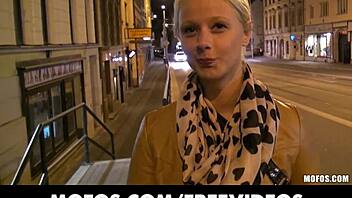cute blonde czech, wanna bang in public?