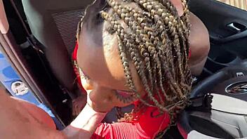 Busty Black Slut Squirt In Missionary Position Inside The Car?