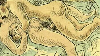 Hey, check out this vintage erotic illustration!