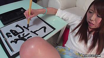 Wow! Japanska Renka Shimizu runkar ocensurerat!