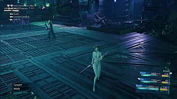 Aerith nude mod for FF7 remake