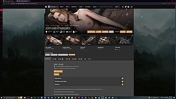 Aerith in Final Fantasy 7 Remake nude mod