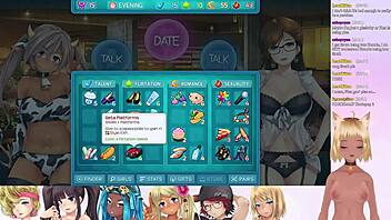 vtuber lewdneko plays huniepop 2 double date part 6