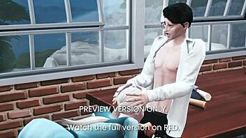 Harry Potter and Fleur’s forbidden love in 3D adult cartoon