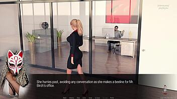 Jessica Oneil Reports On Hard News In The Office.