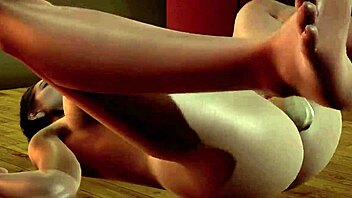 chatting about sex with busty jill valentine in this 3d porn scene with moaning and hardcore action