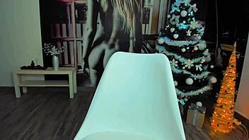 Merry Christmas greetings from webcam cosplay costumes