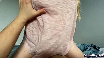 Step-sis Olivia Bay gets monster cock in her tight pussy