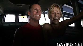 Gratifying blowjob from gay hunk sucking cock in pov