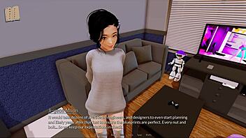 Curvy girls in sexy outfits engage in hardcore actions in harem hotel.