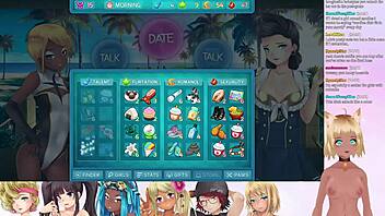 vtuber lewdneko plays huniepop 2 double date part 6