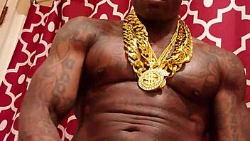 BBC Worship With Hallelujah Johnson Jerking His Monster Cock. Ready to Be Amazed?