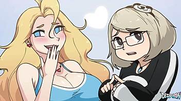 Stuffy bunny gets monster cock at group party