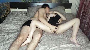 My fingers dive into her juicy pussy, making her cum nonstop - RedHot Fox