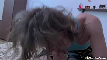 Long Blowjob Surprise For Husband