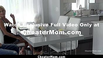 skinny stepmom craves riding her stepson's monster cock