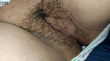 While Watching Hentai She Is Not Wearing Underwear And Rubbing Her Pussy!