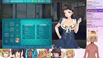 vtuber lewdneko plays huniepop 2 double date part 6