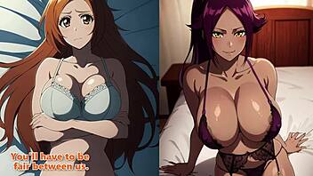 Orihime And Yoruichi Want To Make You Cum Hard