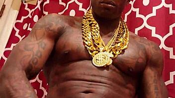 BBC Worship With Hallelujah Johnson Jerking His Monster Cock. Ready to Be Amazed?