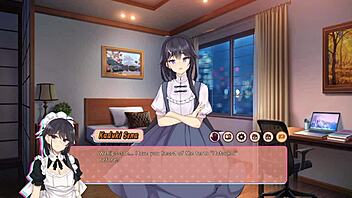 Femboy in a hentai cartoonCrossdresser having sex