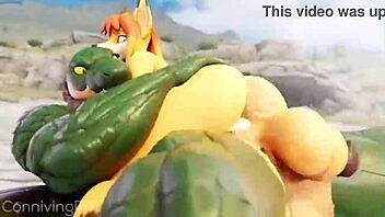 Cartoon porn with big dick and boobs