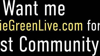 Lesbians in stockings pleasure each other with cum