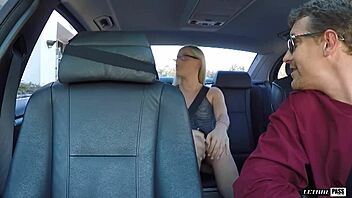 Niki Snow shares her small tits and shaved pussy