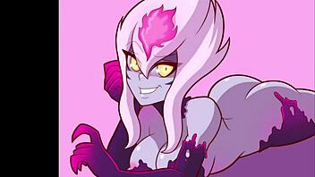 A collection of uncensored hentai images with a chemical theme