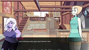 Pearl’s Big Ass Gets a Gem Blast Creampie