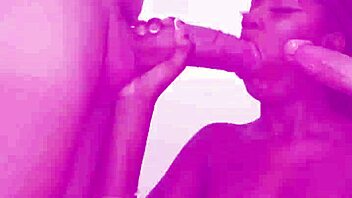 Ebony Jenny Pretinha double penetrated by huge white cocks