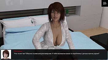 In Where the Heart Is Part 9, the slut gets a monster cock handjob outdoors.