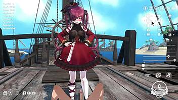 captain horny sailing, i want to fuck that big-breasted captain 😍