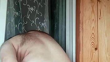 Hot anal sex with russian gay man's round ass and monster cock