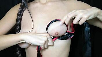 Ich bin besessen von Nippelspiel-Fetisch-Action