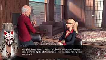 Jessica Oneil Reports On Hard News In The Office.