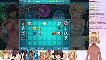 vtuber lewdneko plays huniepop 2 double date part 6