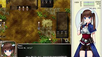 Emma repays her debt with outdoor bondage and gangbang in this anime story part 5 😏