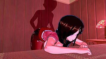 hey, check out this 3d hentai with big ass riding and squirting