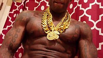 BBC Worship With Hallelujah Johnson Jerking His Monster Cock. Ready to Be Amazed?