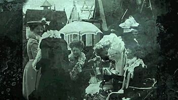 vintage halloween themed pornography with hairy beaver