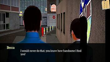 3D erotic game with a milf and a redhead
