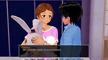 complete gameplay of hs tutor part 17 in hentai style