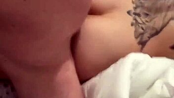 couple enjoys private sex at home