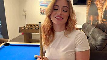 Friend's Girlfriend Takes Cum in Throat Secretly