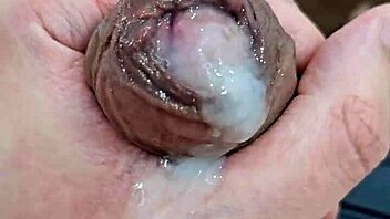 Brazilian twink masturbates and cums in homemade video with neighbors watching.