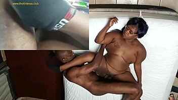 REAL LARGE EBONY ASS on This Amateur MILF, Damn Hot!