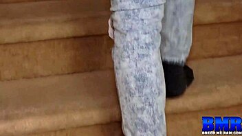 Blindfolded DILF Dale Savage gets bred raw by Sean Knight.